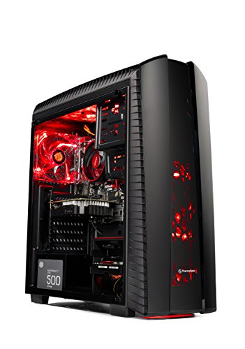 [Gamer's Choice] SkyTech Shadow II Gaming Computer Desktop PC AMD Ryzen 5 1400,GTX 1050 TI 4GB, 1TB HDD,16 GB DDR4, Windows 10 Home