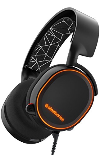 SteelSeries Arctis 5 RGB Illuminated Gaming Headset - Black (Discontinued by Manufacturer)