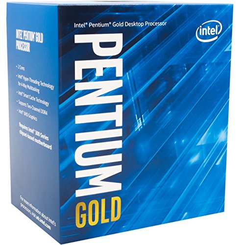 Intel Pentium Gold G5600 Desktop Processor 2 Core 3.9GHz LGA1151 300 Series 54W BX80684G5600