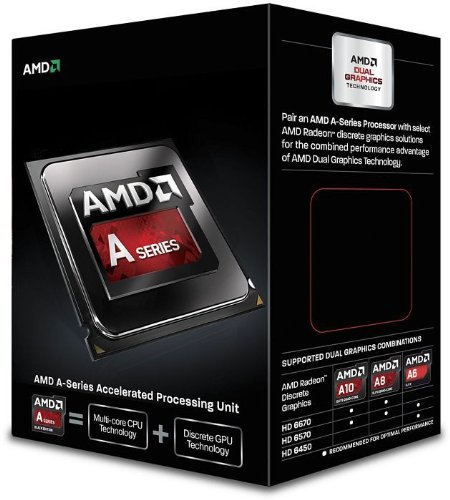 AMD A6-6400K Richland 3.9GHz Socket FM2 65W Dual-Core Desktop Processor AMD Radeon HD AD640KOKHLBOX